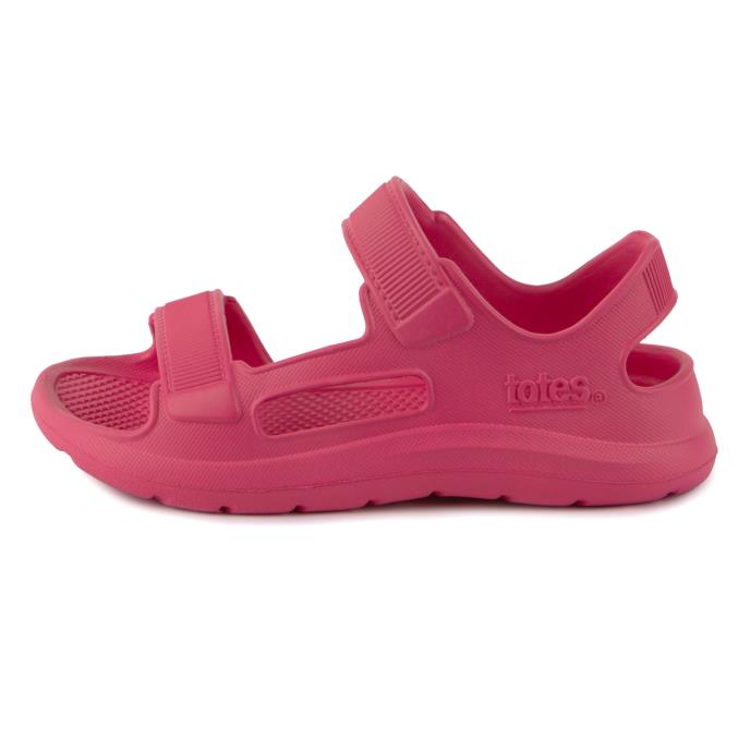 totes® SOLBOUNCE Toddler Sports Sandal Pink Extra Image 3